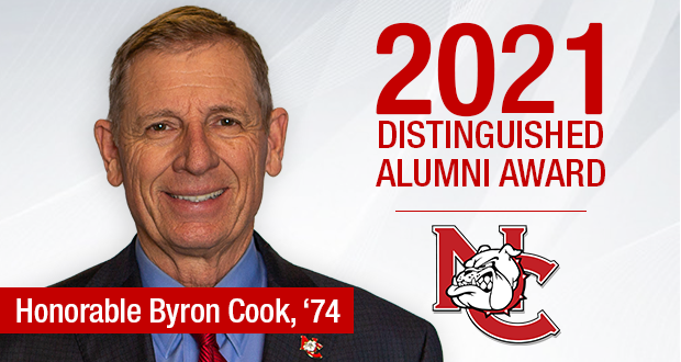 Honorable Byron Cook '74, Named 2021 Distinguished Alumni Award Recipient