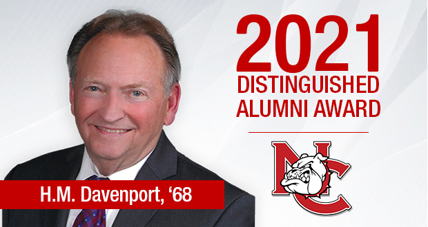 H.M. Davenport '68, Named 2021 Distinguished Alumni Award Recipient