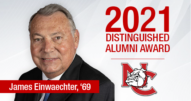 James Einwaechter '69, Named 2021 Distinguished Alumni Award Recipient