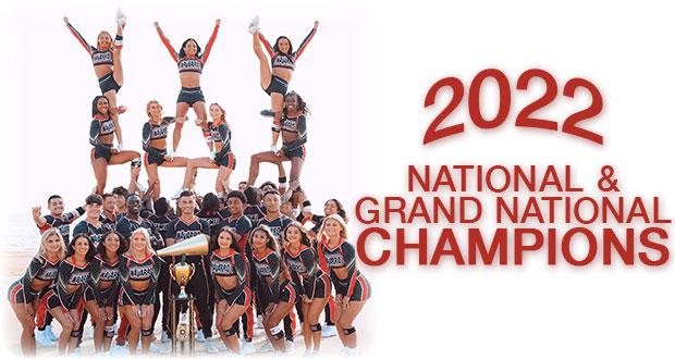 Navarro College Cheer Reclaims National and Grand National Titles