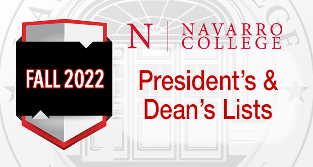 Fall 2022 President's and Dean's List
