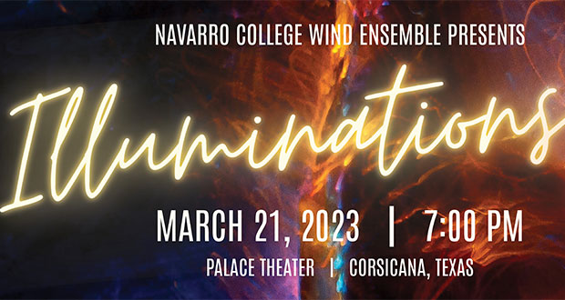 Navarro College Wind Ensemble Presents Illuminations at The Palace Theatre on March 21, 2023