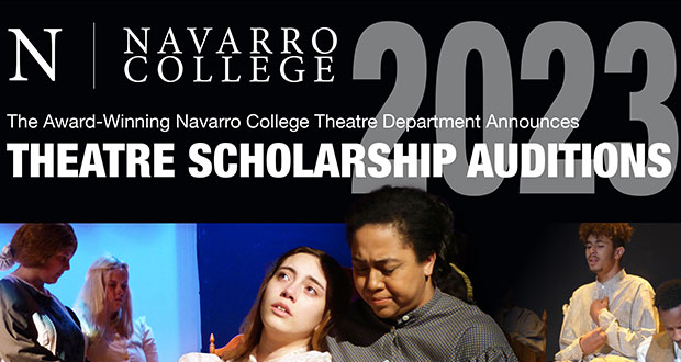 Navarro College Theatre Announces Spring 2023 Scholarship Auditions
