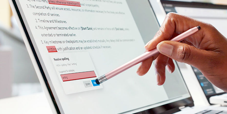 Writing advertisement