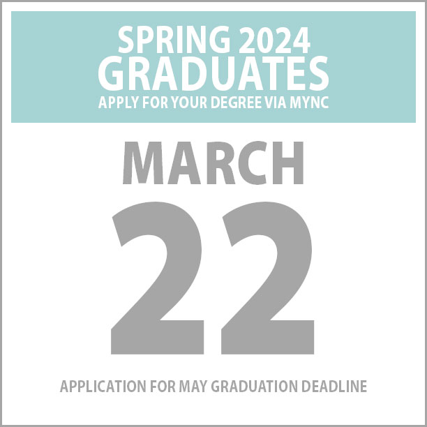 May 2024 Graduation Application Deadline